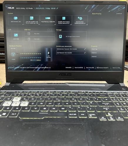 Asus tuf 11th gen intel - 11th,