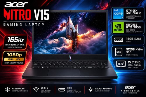 Acer nitro v15 gaming - nitro,